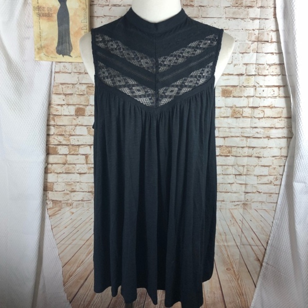 Deletta black tunic